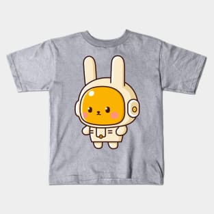 Astronaut Rabbit Icon Kids T-Shirt